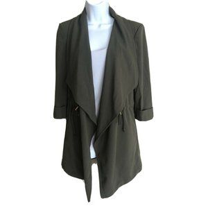 ANNE KLEIN Jacket-Loden- Small Long Cardigan